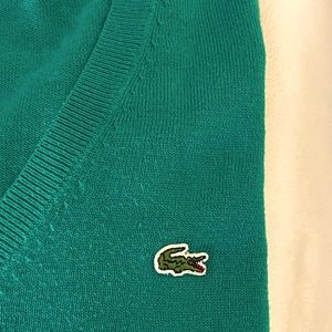 LACOSTE light weight cotton woman’s sweater size 42